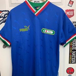 SOLD Retro Puma Italy football jersey